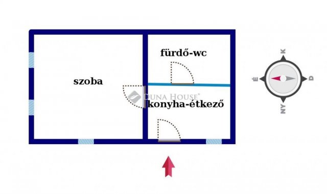Kiadó téglalakás, albérlet, Gyöngyösön 110 E Ft / hó