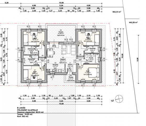 Eladó családi ház, Kiskunlacházán 84.15 M Ft, 5 szobás
