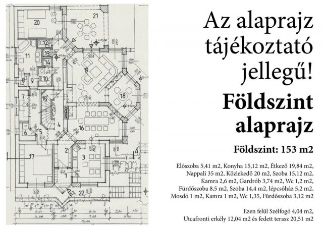 Eladó családi ház, Vácrátóton 119.99 M Ft, 7 szobás