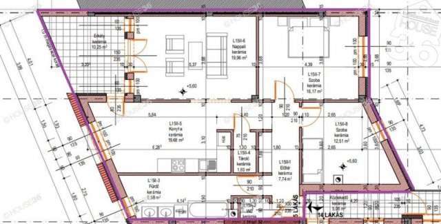 Eladó téglalakás, Kecskeméten 96.5 M Ft, 3 szobás