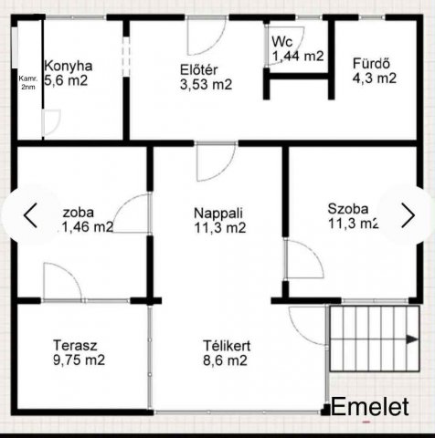 Eladó családi ház, Alsóörsön 94.9 M Ft, 6 szobás