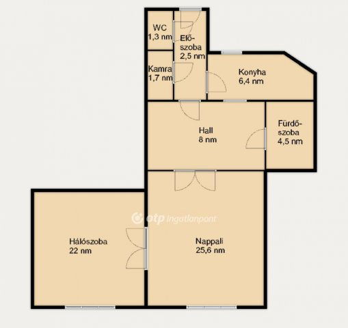Eladó téglalakás, Budapesten, I. kerületben 139 M Ft, 2 szobás