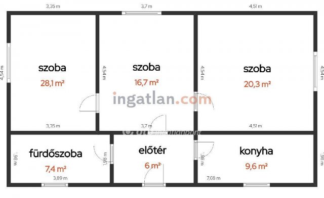 Eladó mezogazdasagi ingatlan, Jászkarajenőn 12.9 M Ft, 3 szobás