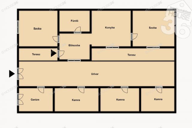 Eladó családi ház, Kecskeméten 32.8 M Ft, 2 szobás