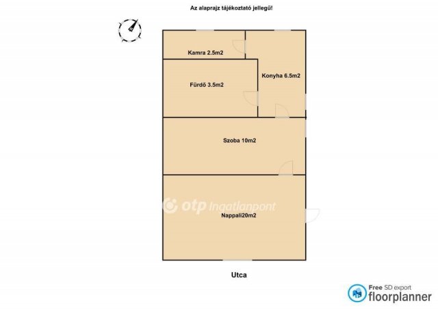 Eladó ikerház, Mosonmagyaróváron 15 M Ft, 2 szobás