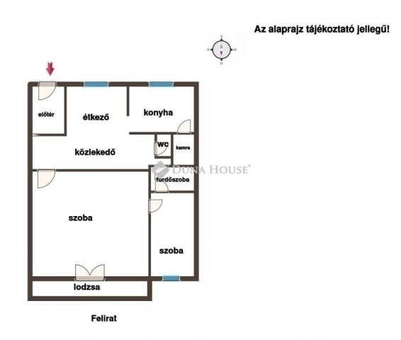 Eladó téglalakás, Budapesten, IX. kerületben 89.9 M Ft, 2 szobás