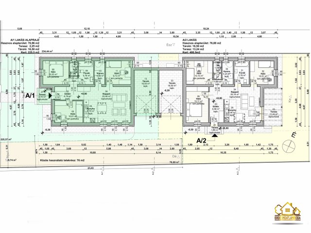 Eladó ikerház, Dömsödön 59.9 M Ft, 4 szobás