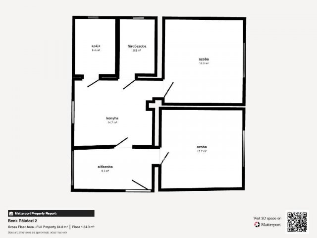 Eladó családi ház, Benken 10 M Ft, 2 szobás