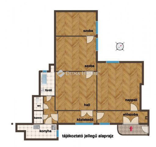 Eladó téglalakás, Budapesten, V. kerületben 149 M Ft, 3 szobás