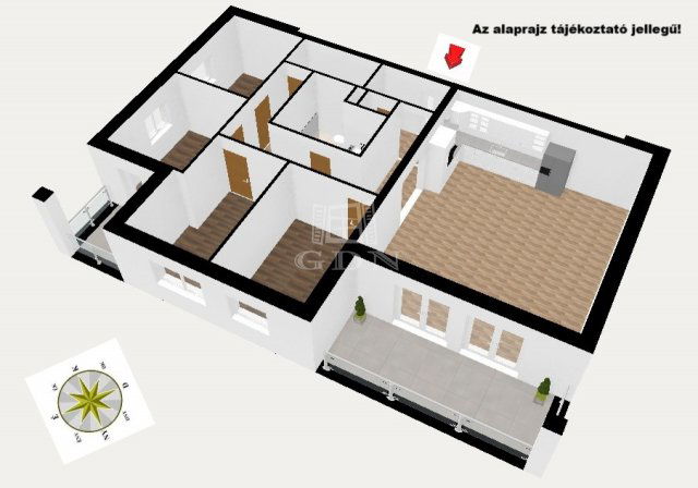 Eladó téglalakás, Albertirsán 89 M Ft, 5 szobás