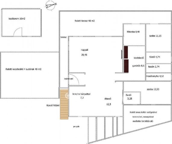 Eladó családi ház, Délegyházán 157 M Ft, 3+1 szobás