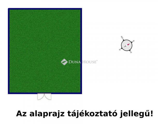 Eladó telek, Kókán, Zöldfa utcában 11.5 M Ft