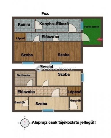 Eladó sorház, Budapesten, XXIII. kerületben 89.9 M Ft, 4 szobás