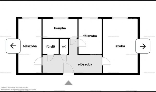 Eladó panellakás, Dunaújvárosban 35 M Ft, 1+2 szobás