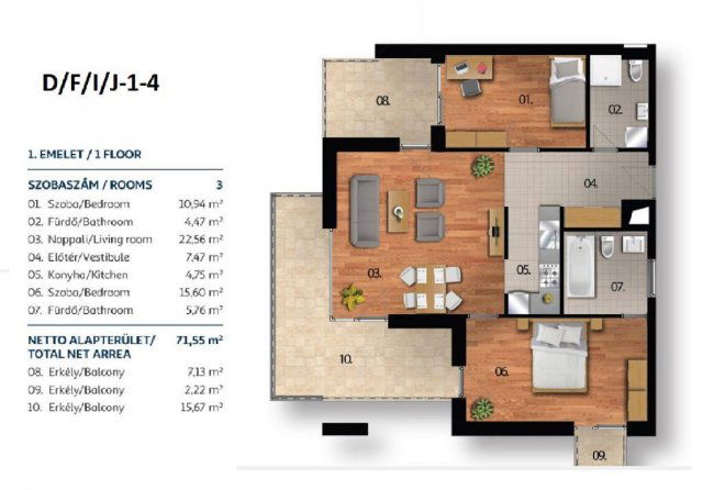 Eladó téglalakás, Budapesten, XI. kerületben 108.049 M Ft