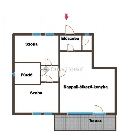 Eladó téglalakás, Pécsett 120 M Ft, 3 szobás