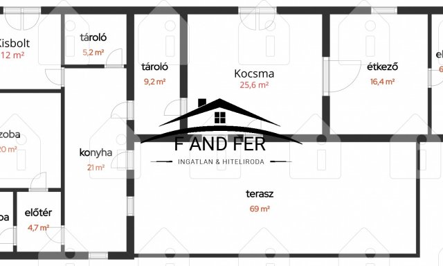 Eladó üzlethelyiség, Törökszentmiklóson 26.9 M Ft