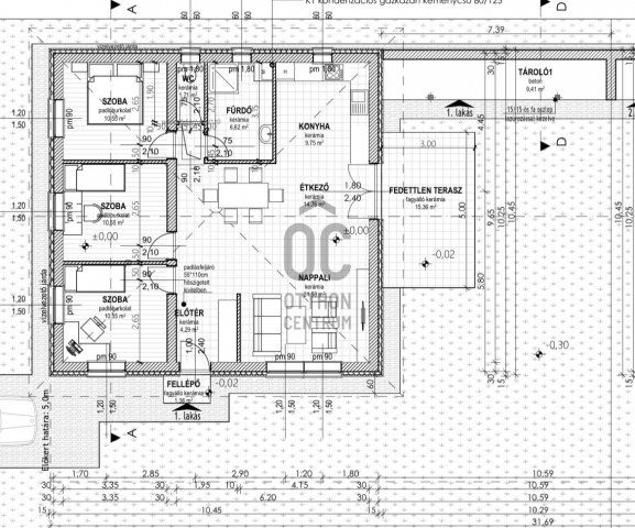 Eladó ikerház, Kakucson 89.9 M Ft, 4 szobás
