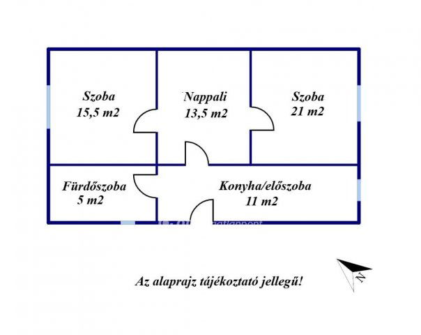 Eladó családi ház, Újszilváson 25 M Ft, 3 szobás