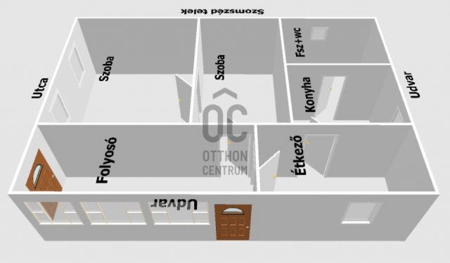 Eladó családi ház, Csanádpalotán 9.9 M Ft, 2 szobás