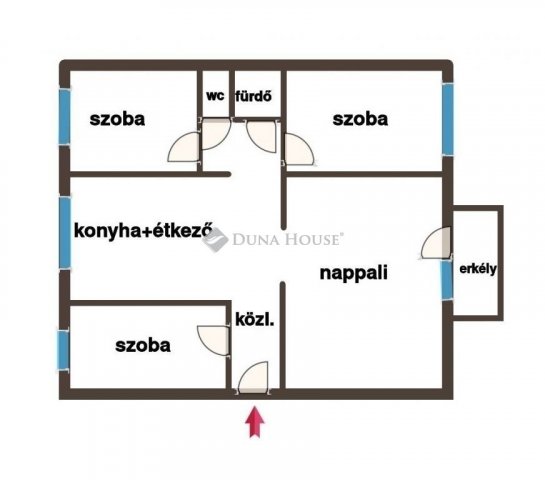 Eladó panellakás, Budapesten, X. kerületben 88 M Ft, 4 szobás