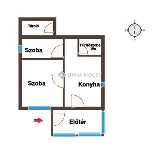 Eladó nyaraló, Fonyódon, Rozgonyi utcában 38 M Ft, 2 szobás