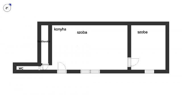 Eladó téglalakás, Budapesten, IX. kerületben 68.9 M Ft, 2 szobás