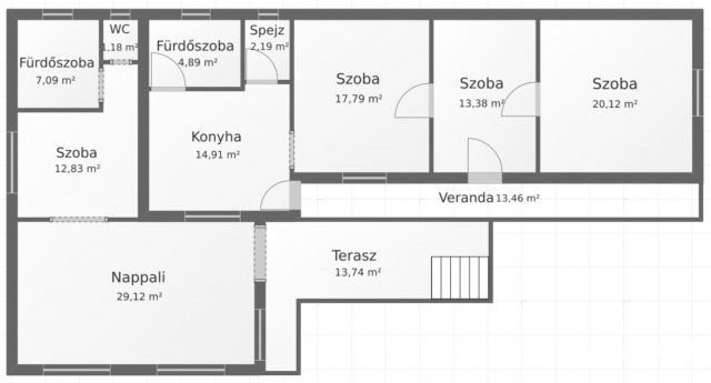 Eladó családi ház, Őrhalmon 22 M Ft, 6 szobás