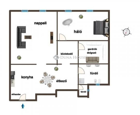 Eladó téglalakás, Budapesten, VI. kerületben 145 M Ft, 3 szobás