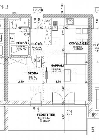 Eladó téglalakás, Győrött 48.27 M Ft, 2 szobás
