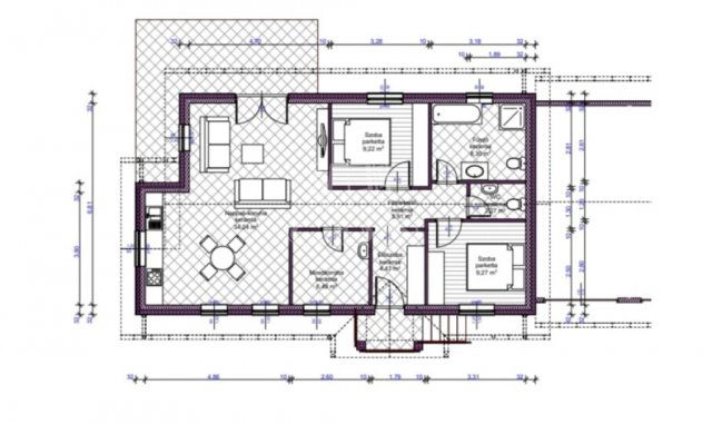 Eladó ikerház, Tordason 49.9 M Ft, 3 szobás