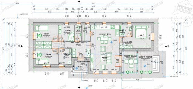 Eladó családi ház, Nyárlőrincen 69.9 M Ft, 4 szobás