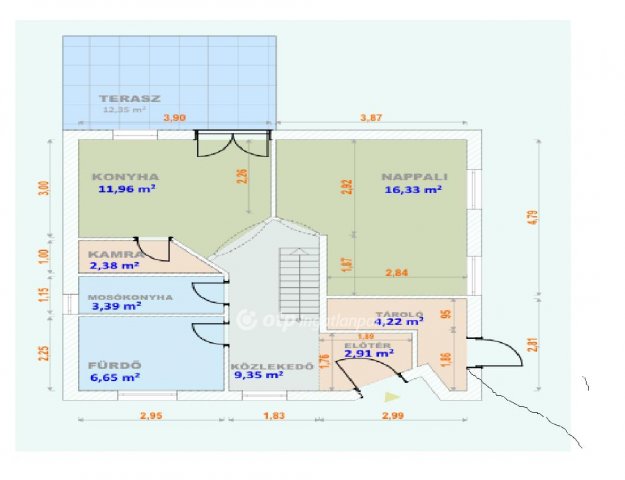 Eladó ikerház, Szigetszentmiklóson 83.5 M Ft, 4 szobás