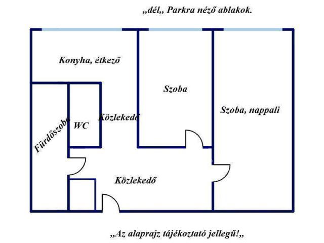 Eladó panellakás, Nyíregyházán 44.4 M Ft, 2 szobás