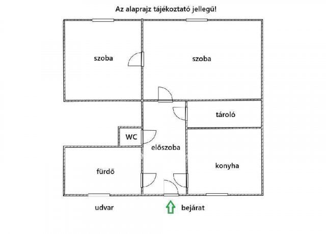 Eladó téglalakás, Budapesten, IX. kerületben 78.9 M Ft, 2 szobás