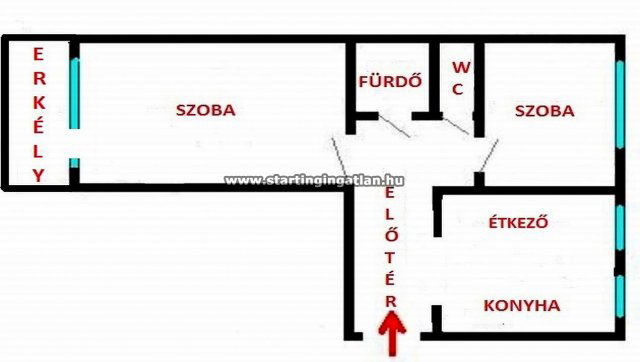 Kiadó panellakás, albérlet, IV. kerületben, Rózsa utcában