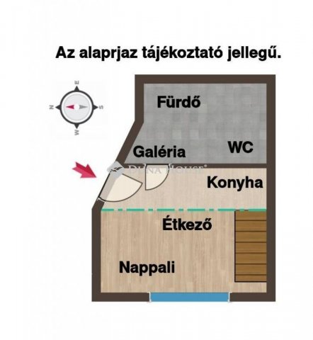 Eladó téglalakás, Debrecenben 31.9 M Ft, 1 szobás
