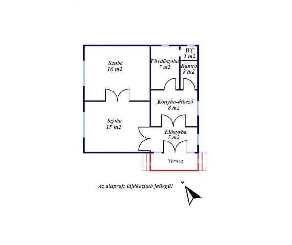 Eladó családi ház, Pilisen 39.9 M Ft, 2 szobás