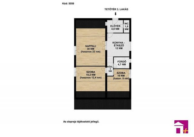 Eladó téglalakás, Érden 69.9 M Ft, 3 szobás
