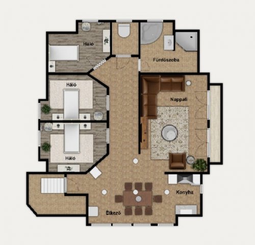 Eladó családi ház, Miskolcon 169.9 M Ft, 7 szobás