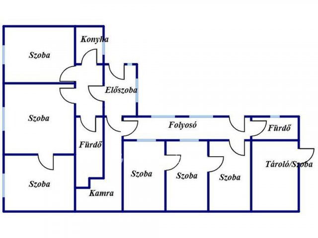Eladó családi ház, Villányban 27 M Ft, 7 szobás