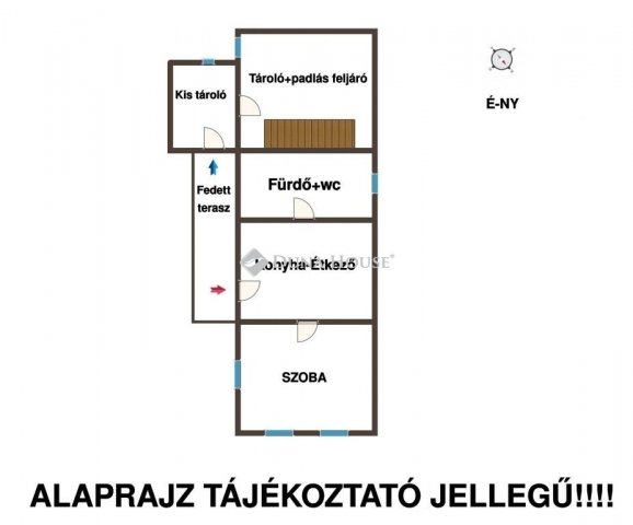 Eladó családi ház, Tóalmáson 23.9 M Ft, 1 szobás