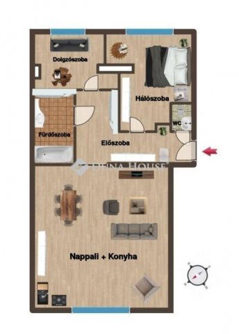 Eladó téglalakás, Budapesten, XI. kerületben 109.9 M Ft