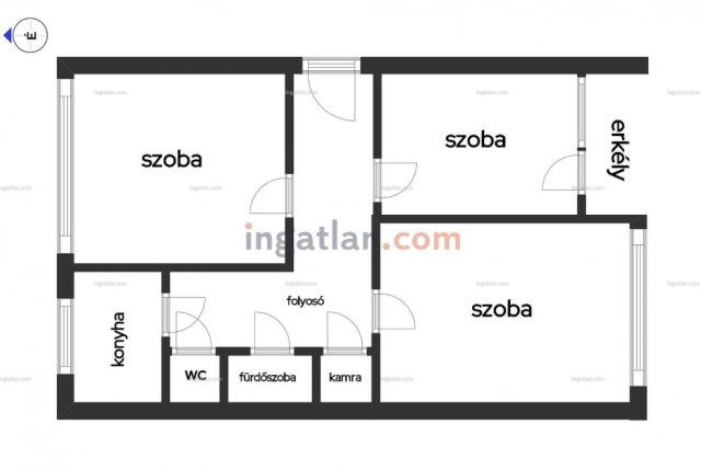 Eladó panellakás, Miskolcon, Gálffy Ignác utcában 33.5 M Ft
