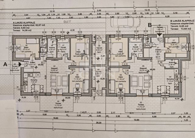 Eladó ikerház, Kiskunlacházán 71 M Ft, 4 szobás