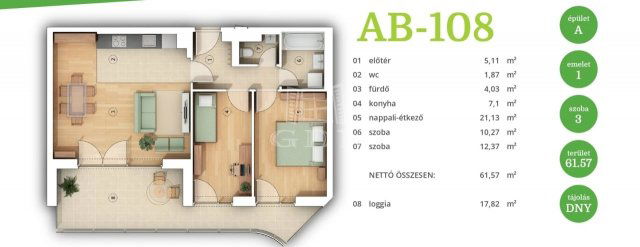 Eladó téglalakás, Budapesten, XIV. kerületben 117.5 M Ft