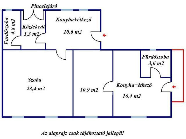 Eladó családi ház, Veresegyházon 69.9 M Ft, 2 szobás
