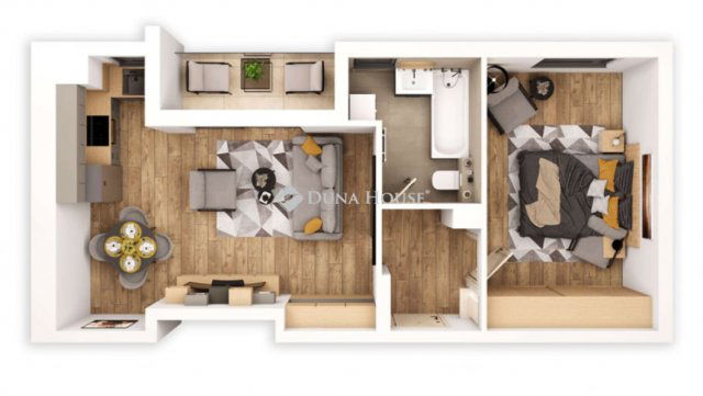 Eladó téglalakás, Budapesten, VIII. kerületben 77 M Ft, 2 szobás