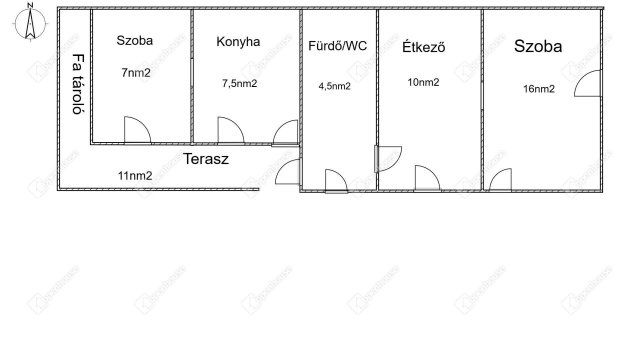 Eladó családi ház, Kaposváron 21.9 M Ft, 2+1 szobás