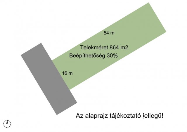 Eladó telek, Decsen 5.7 M Ft / költözzbe.hu
